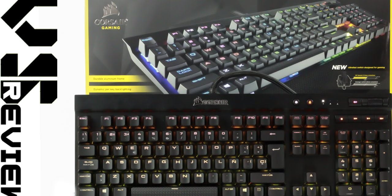 Gana Un Teclado Mecánico Corsair K70 RGB Rapidfire En Nuestro Sorteo VSReview #18