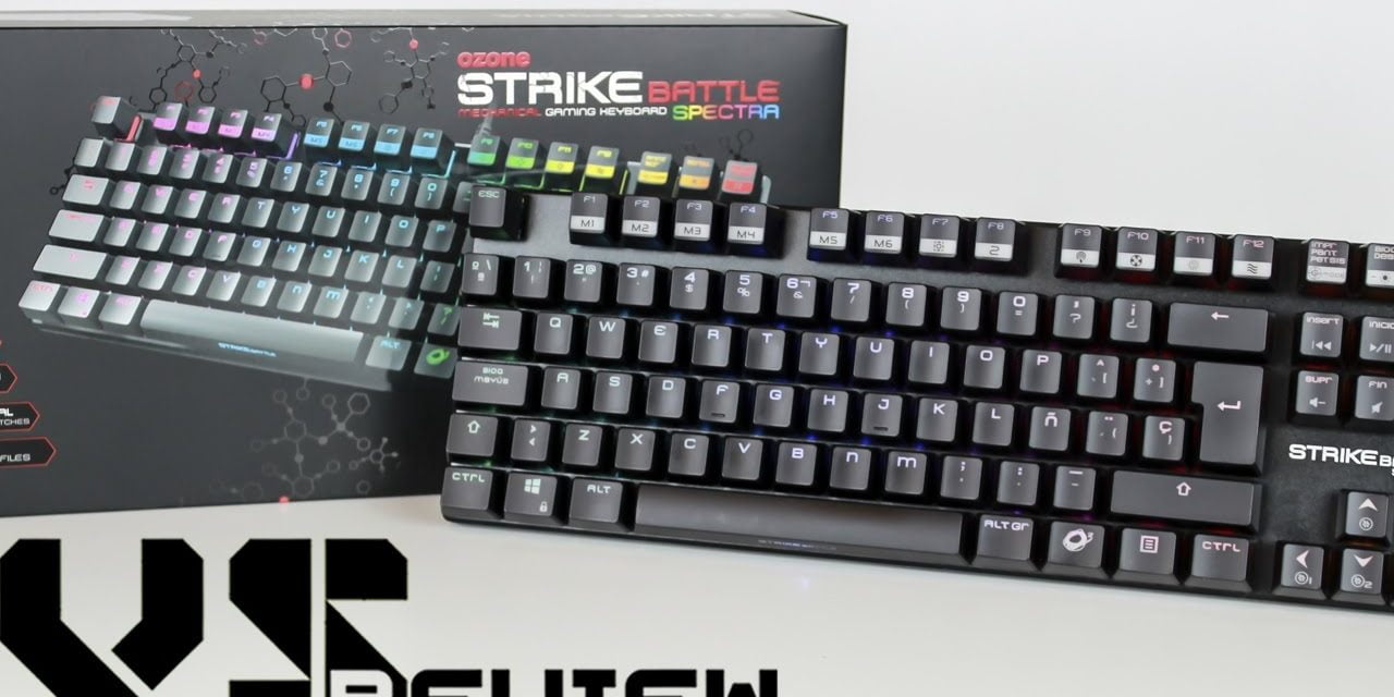 ¡Gana un Teclado Mecánico Strike Battle Spectra en el Sorteo nº 43 de VSReview!