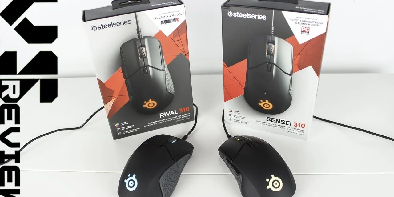 ¡Gana el Sorteo de Steel Series 69 con nuestra Comparativa entre los Ratones Sensei 310 y Rival 310!